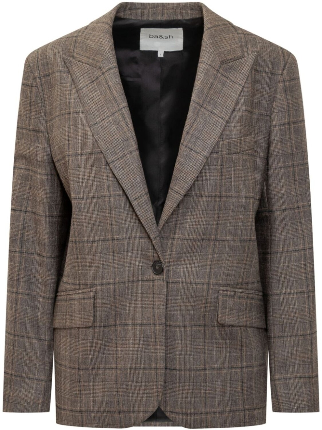 Клетчатый блейзер Ba&Sh, коричневый
Клетчатый блейзер Ba&Sh, коричневый