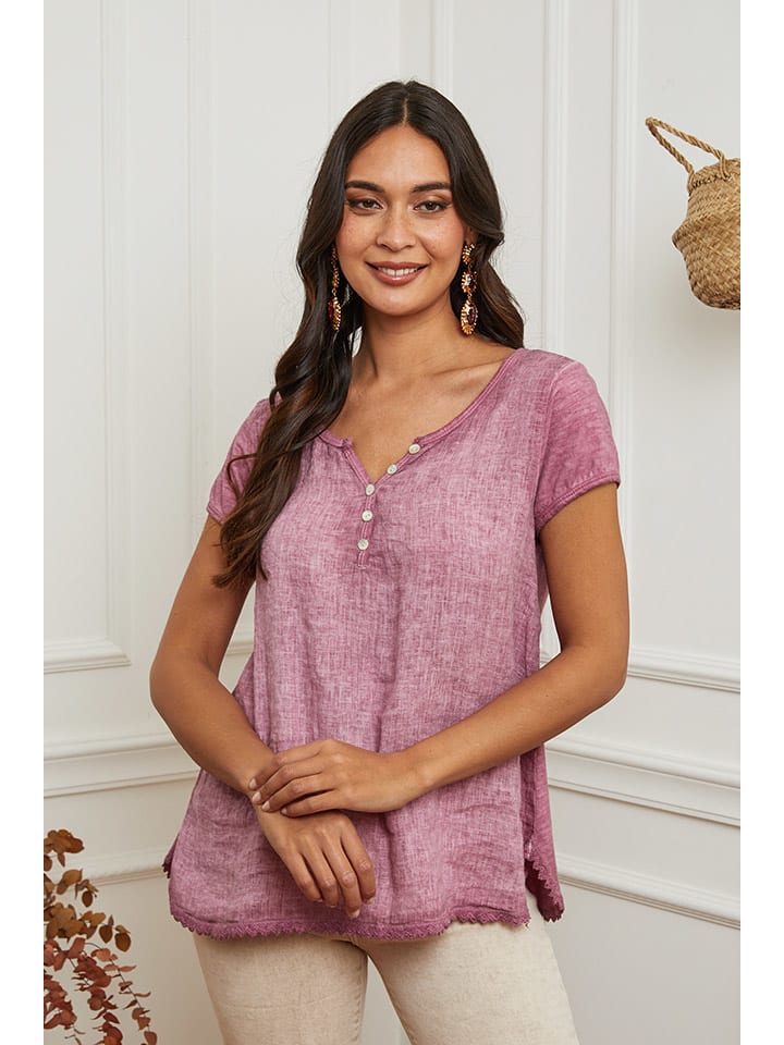 La Compagnie Du Lin Льняная футболка розового цвета, Розовый, La Compagnie Du Lin Льняная футболка розового цвета
La Compagnie Du Lin Льняная футболка розового цвета, Розовый, La Compagnie Du Lin Льняная футболка розового цвета