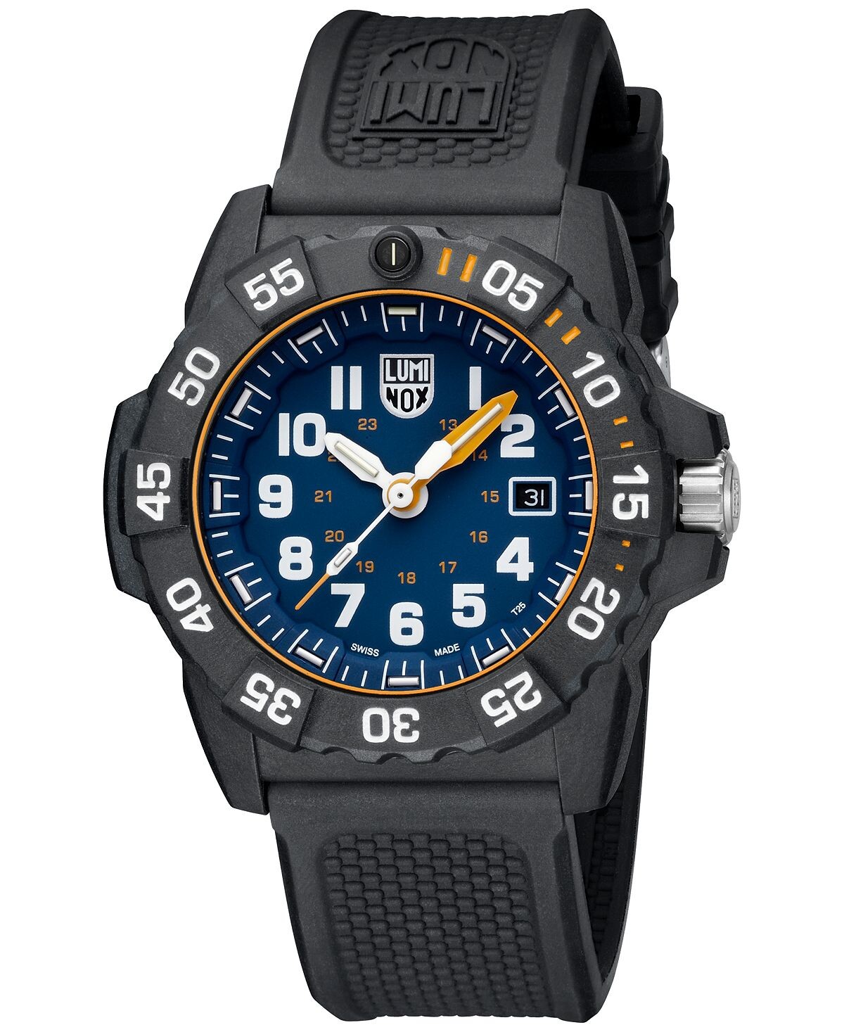 Мужские швейцарские часы Navy Seal Dive с черным каучуковым ремешком, 45 мм Luminox
Мужские швейцарские часы Navy Seal Dive с черным каучуковым ремешком, 45 мм Luminox
