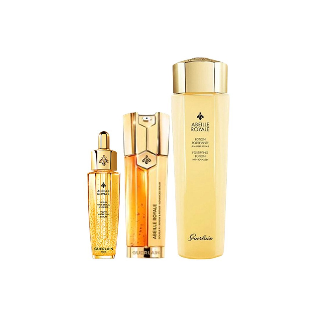 Наборы для ухода за кожей Fourth Generation Original Bee Royal Water с двумя тюбиками сывороток: подтягивающие, увлажняющие и восстанавливающие Guerlain, three-piece set: revival honey 15ml+essence 150ml+dual-effect serums 30ml
Наборы для ухода за кожей Fourth Generation Original Bee Royal Water с двумя тюбиками сывороток: подтягивающие, увлажняющие и восстанавливающие Guerlain, three-piece set: revival honey 15ml+essence 150ml+dual-effect serums 30ml