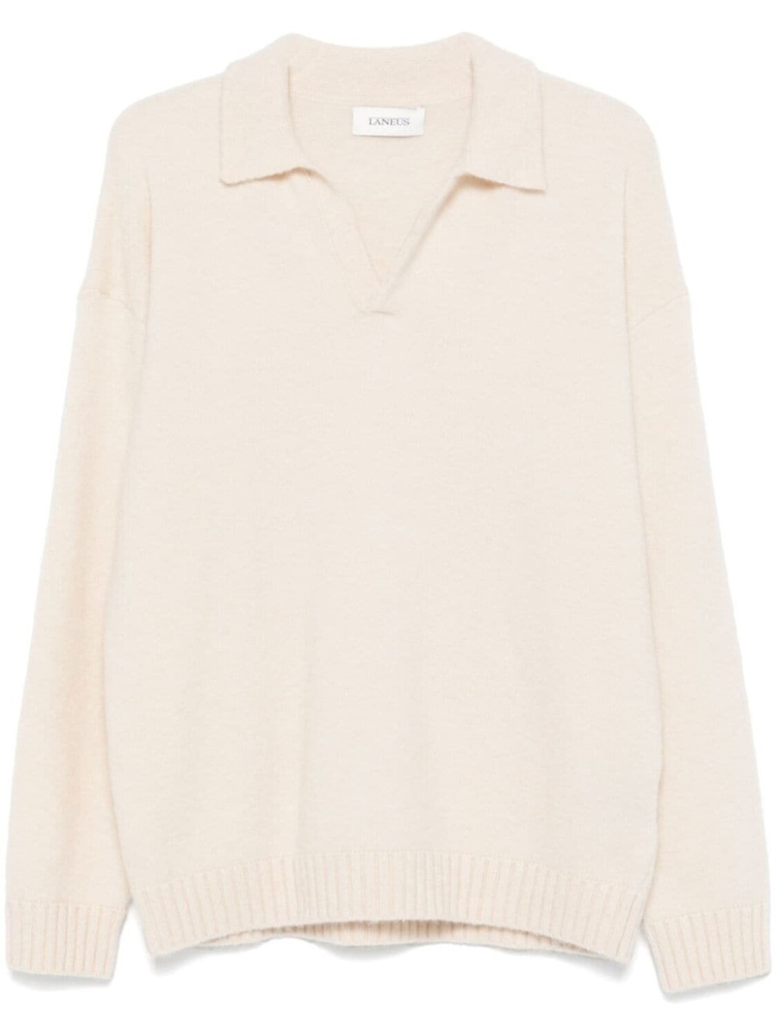 Свитер-поло Laneus с матовой отделкой, белый
Свитер-поло Laneus с матовой отделкой, белый