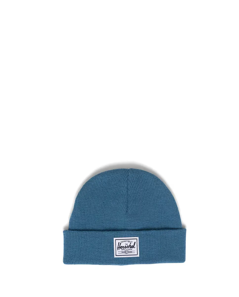 Вязаная детская шапка унисекс синего цвета Herschel, синий
Вязаная детская шапка унисекс синего цвета Herschel, синий