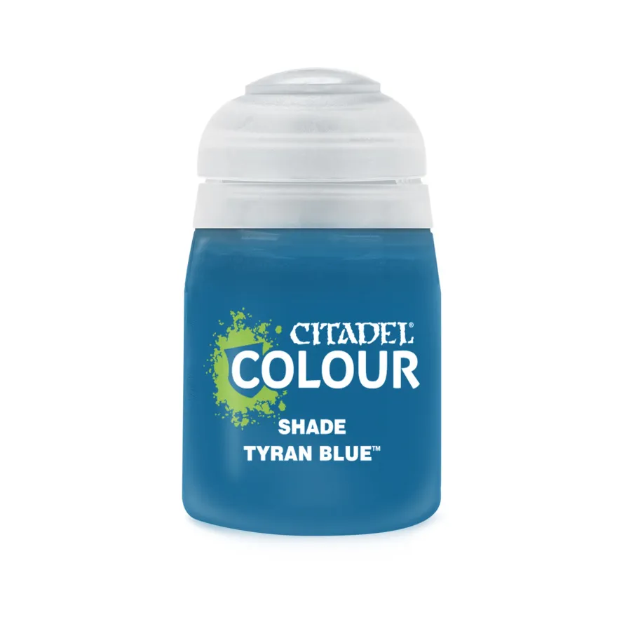 Тиран Блю, Citadel Paints - Shade - 2022 Range
Тиран Блю, Citadel Paints - Shade - 2022 Range