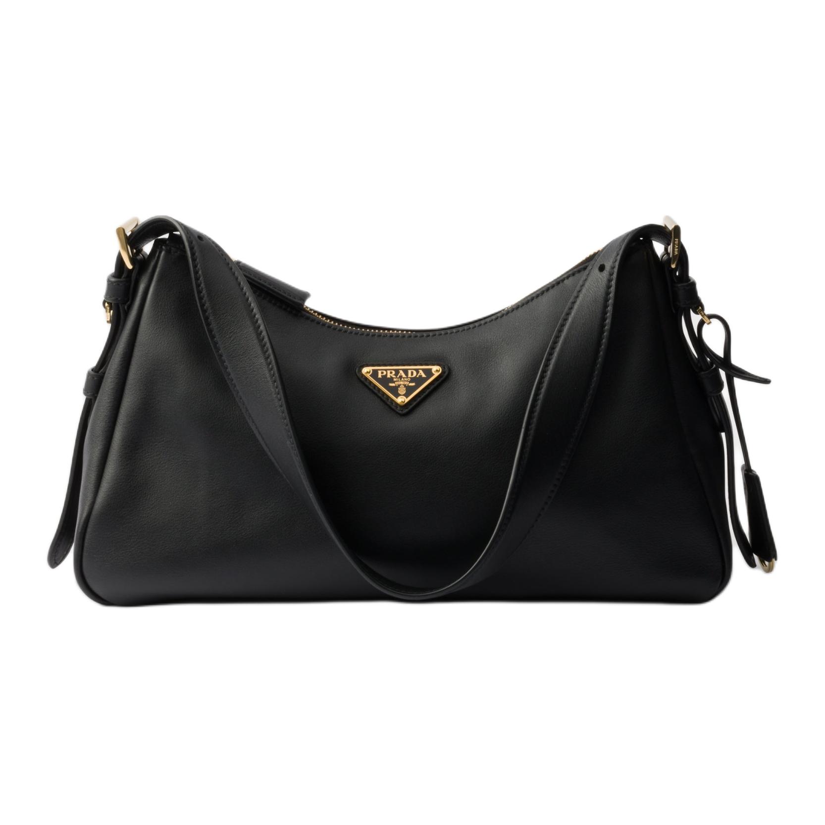 Кожаная женская сумка через плечо среднего размера черная PRADA
Кожаная женская сумка через плечо среднего размера черная PRADA