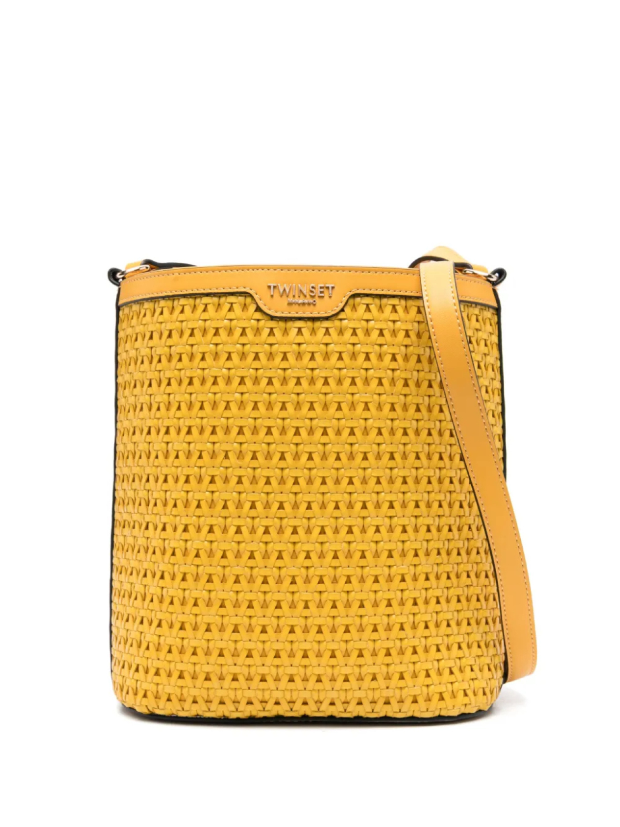 Сумка-ведро с логотипом TWINSET, желтый
Сумка-ведро с логотипом TWINSET, желтый