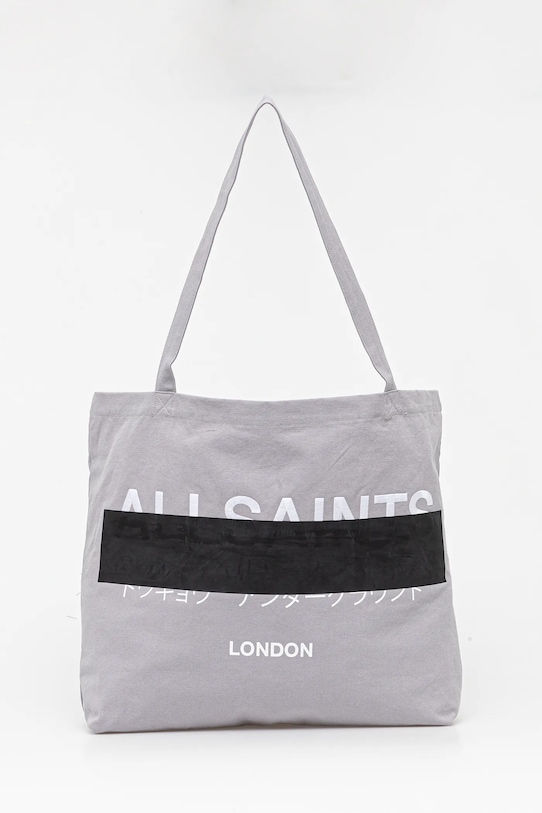 Хлопковая сумка REDACTED Allsaints, серый
Хлопковая сумка REDACTED Allsaints, серый