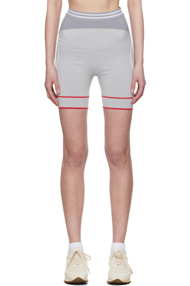 Серые бесшовные спортивные шорты Casablanca
Серые бесшовные спортивные шорты Casablanca