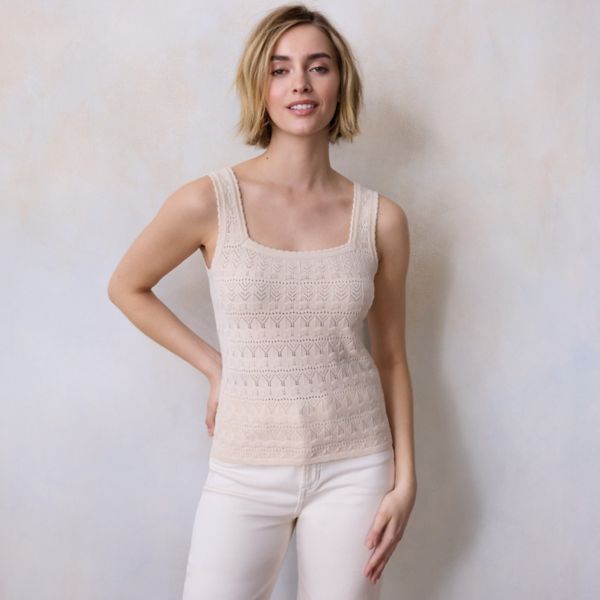 Миниатюрный свитер с квадратным вырезом Lc Lauren Conrad, цвет fusilli
Миниатюрный свитер с квадратным вырезом Lc Lauren Conrad, цвет fusilli