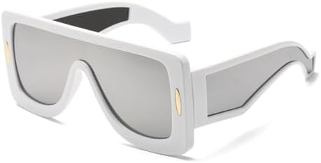 Солнцезащитные очки в крупной квадратной оправе с интегрированными цветными линзами, модель 2026 года, с технологией Technology Sense, для активного отдыха, женские MTZJH, White Silver
Солнцезащитные очки в крупной квадратной оправе с интегрированными цветными линзами, модель 2026 года, с технологией Technology Sense, для активного отдыха, женские MTZJH, White Silver