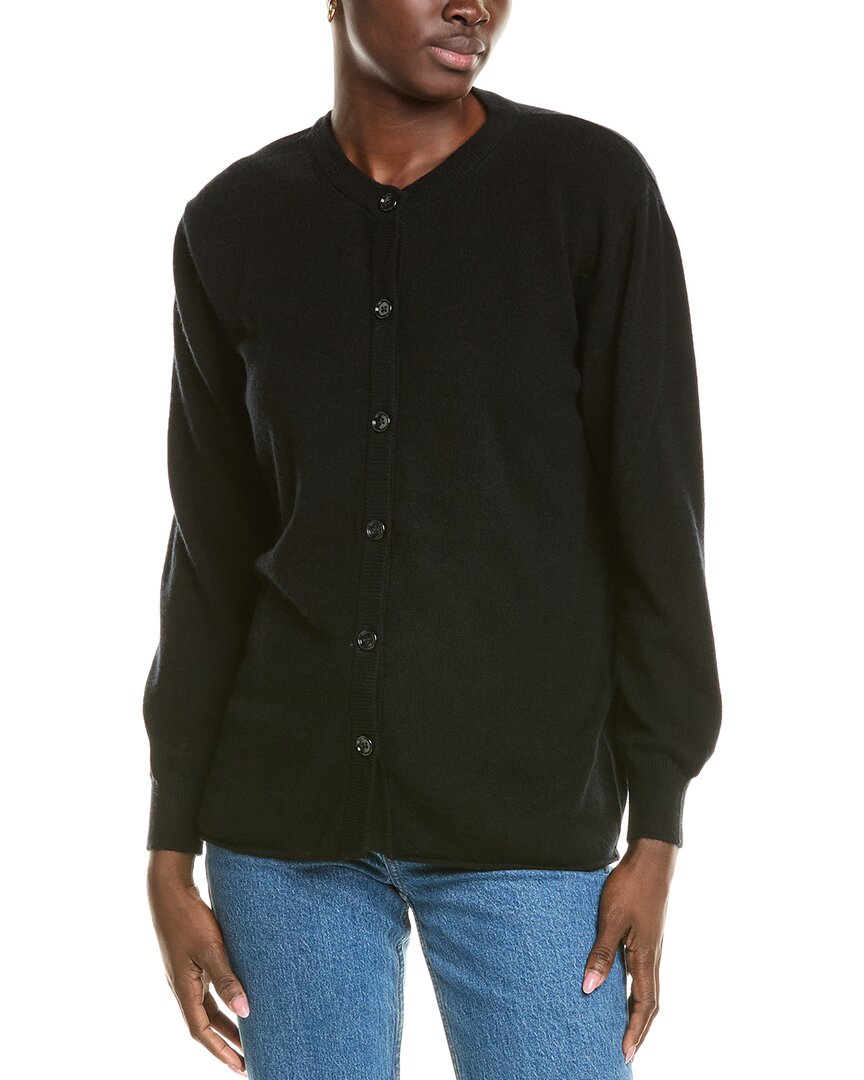 Кардиган большого размера из шерсти и смеси кашемира и кашемира от Brodie Brodie Cashmere, черный
Кардиган большого размера из шерсти и смеси кашемира и кашемира от Brodie Brodie Cashmere, черный