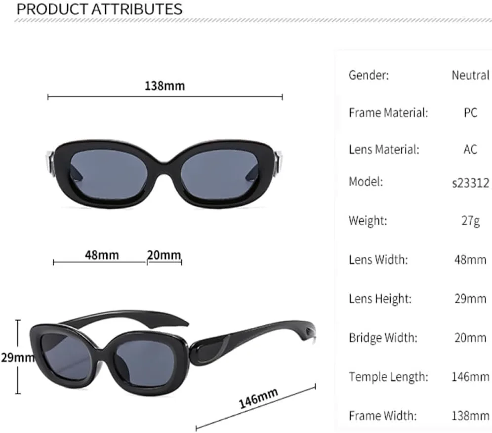 Модные очки в маленькой оправе 2027 года, популярные овальные солнцезащитные очки, стильные очки для уличной фотографии, ретро-солнцезащитные очки MTZJH, Black
Модные очки в маленькой оправе 2027 года, популярные овальные солнцезащитные очки, стильные очки для уличной фотографии, ретро-солнцезащитные очки MTZJH, Black