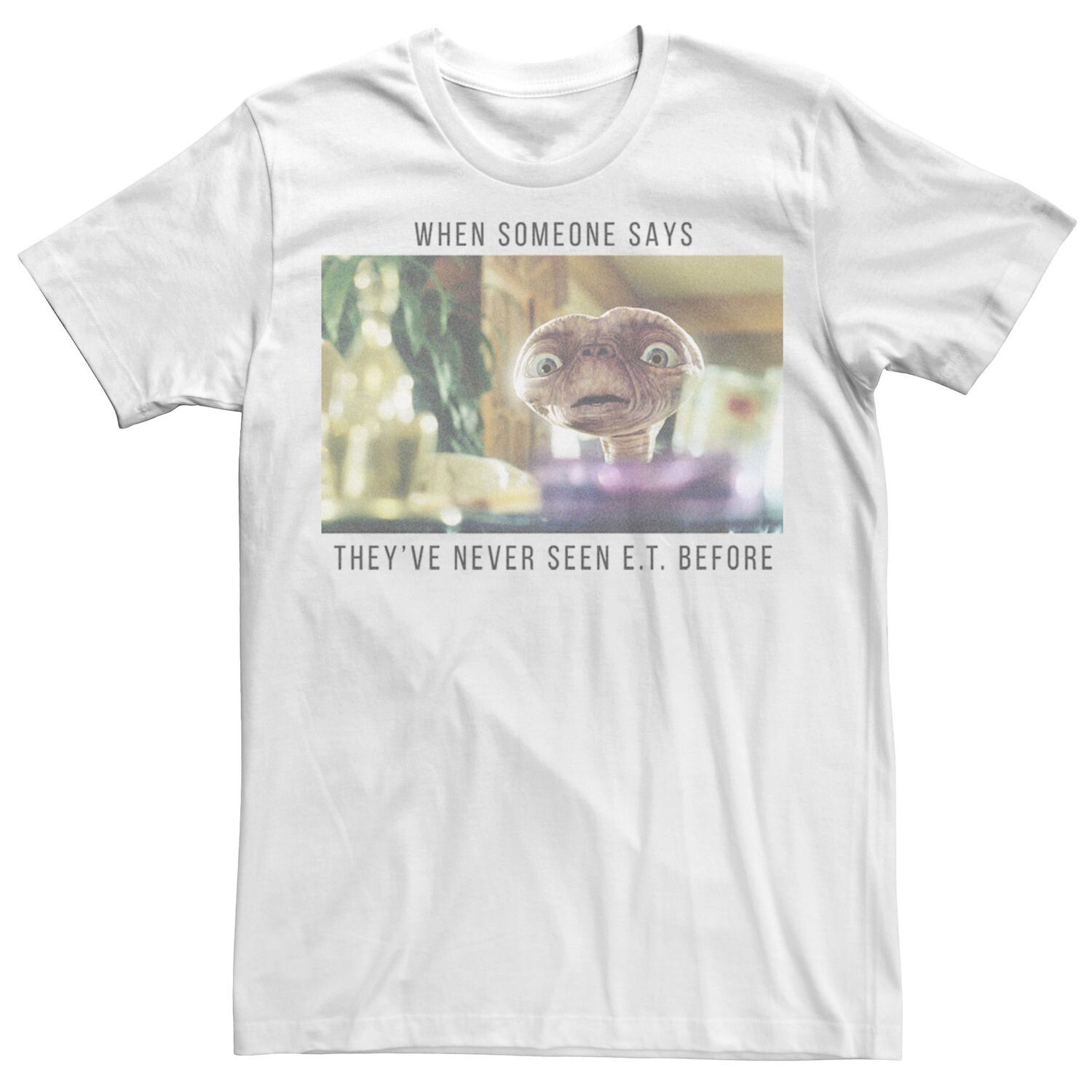 Мужская футболка с портретом ET Meme Licensed Character
Мужская футболка с портретом ET Meme Licensed Character