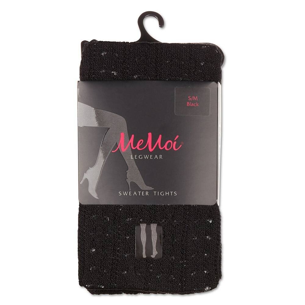 Женские линейные колготки-свитера в стиле пуантель MeMoi, черный
Женские линейные колготки-свитера в стиле пуантель MeMoi, черный