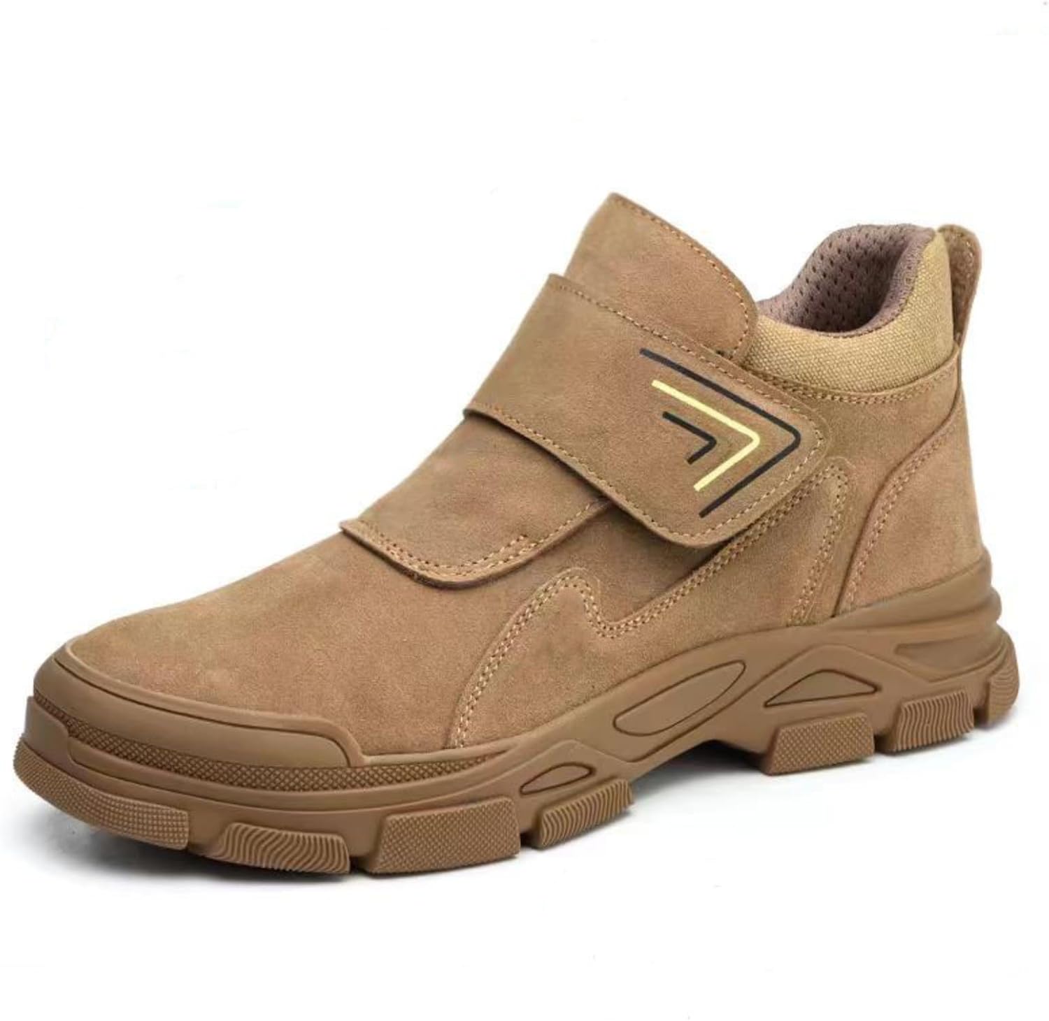 Мужские замшевые ботинки средней высоты без шнурков, с массивной подошвой, повседневные кроссовки цвета хаки, удобная резиновая подошва для ходьбы Azttoztto
Мужские замшевые ботинки средней высоты без шнурков, с массивной подошвой, повседневные кроссовки цвета хаки, удобная резиновая подошва для ходьбы Azttoztto