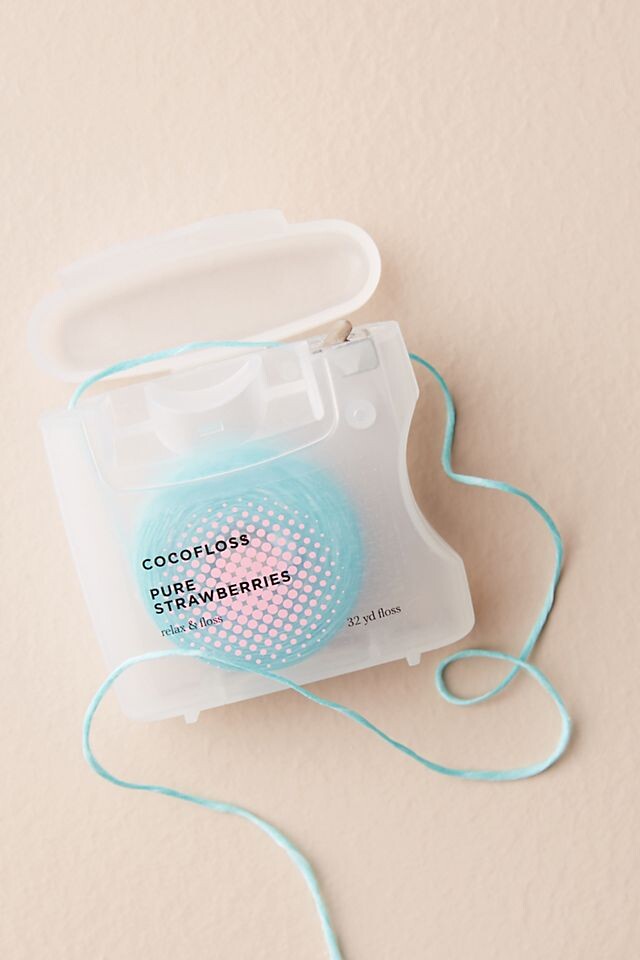 Зубная нить Cocofloss, чистая клубника 
Зубная нить Cocofloss, чистая клубника