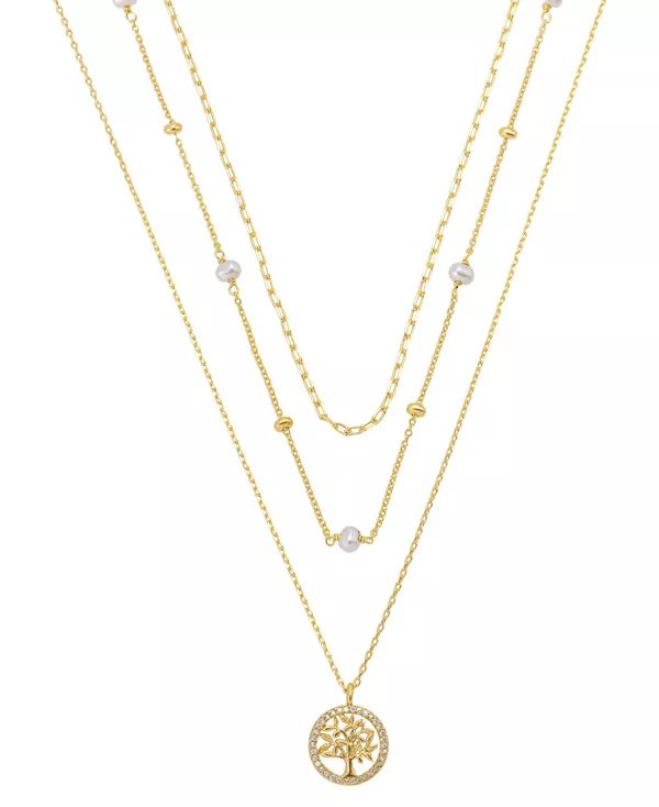 Комплект из нескольких ожерелий с кубическим кулоном в виде генеалогического древа Unwritten, gold
Комплект из нескольких ожерелий с кубическим кулоном в виде генеалогического древа Unwritten, gold