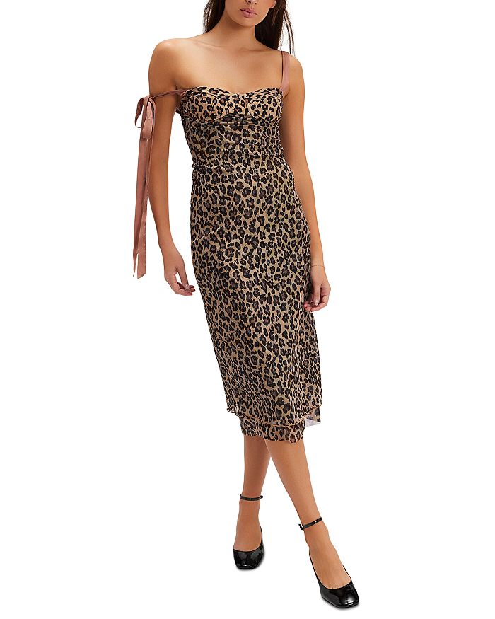 Печатное платье-миди Got Glam на бретелях Free People, белый
Печатное платье-миди Got Glam на бретелях Free People, белый