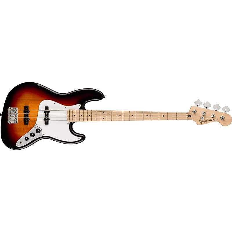Басс гитара Fender Squier Affinity Series Jazz Bass, Maple Fingerboard, 3-Color Sunburst 
Басс гитара Fender Squier Affinity Series Jazz Bass, Maple Fingerboard, 3-Color Sunburst