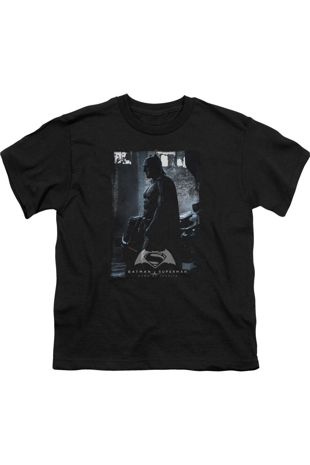 Футболка с коротким рукавом для детей с постером "Бэтмен против Супермена" Gildan, черный
Футболка с коротким рукавом для детей с постером "Бэтмен против Супермена" Gildan, черный