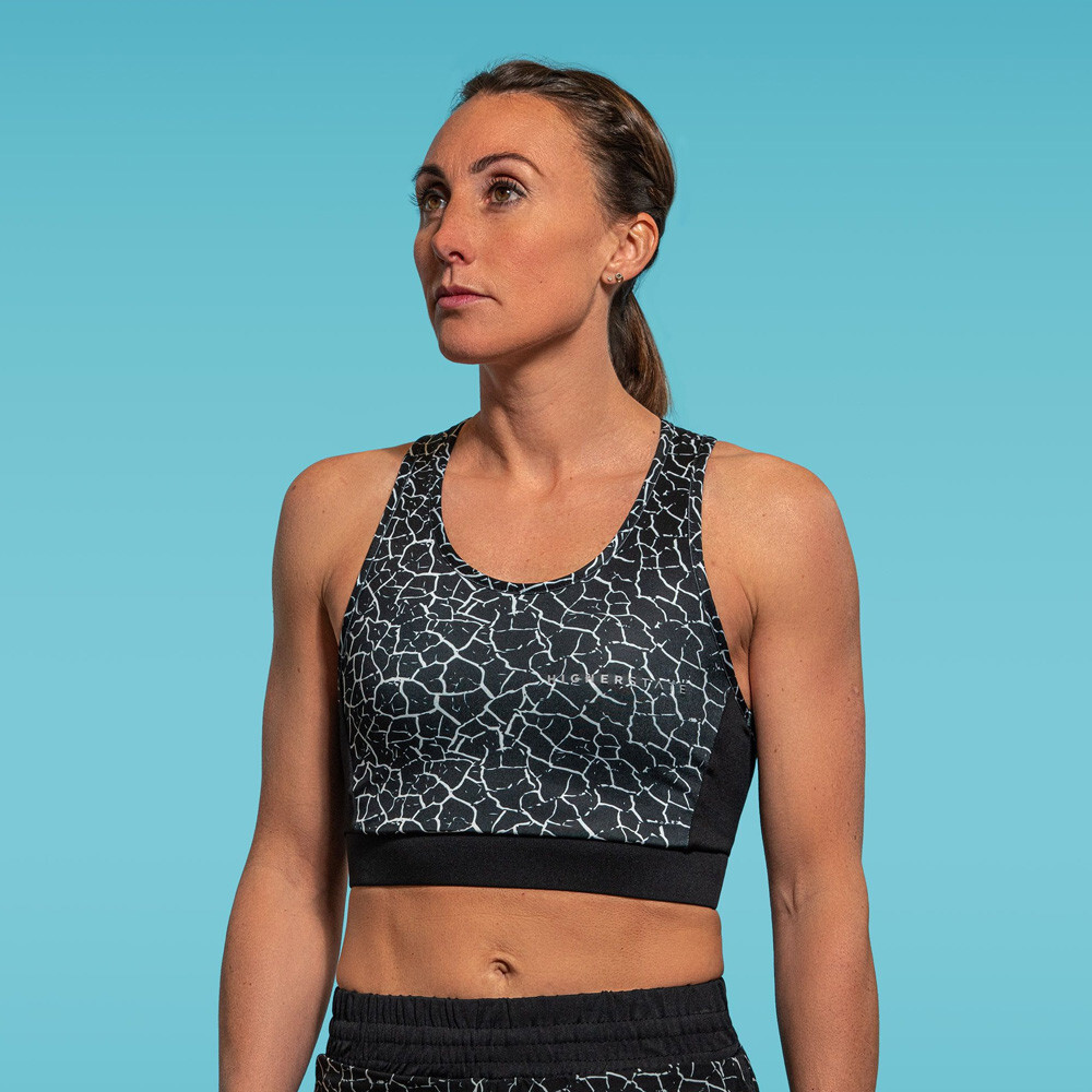 Спортивный топ Higher State Pattern Panelled Longer Low Impact Crop, белый
Спортивный топ Higher State Pattern Panelled Longer Low Impact Crop, белый