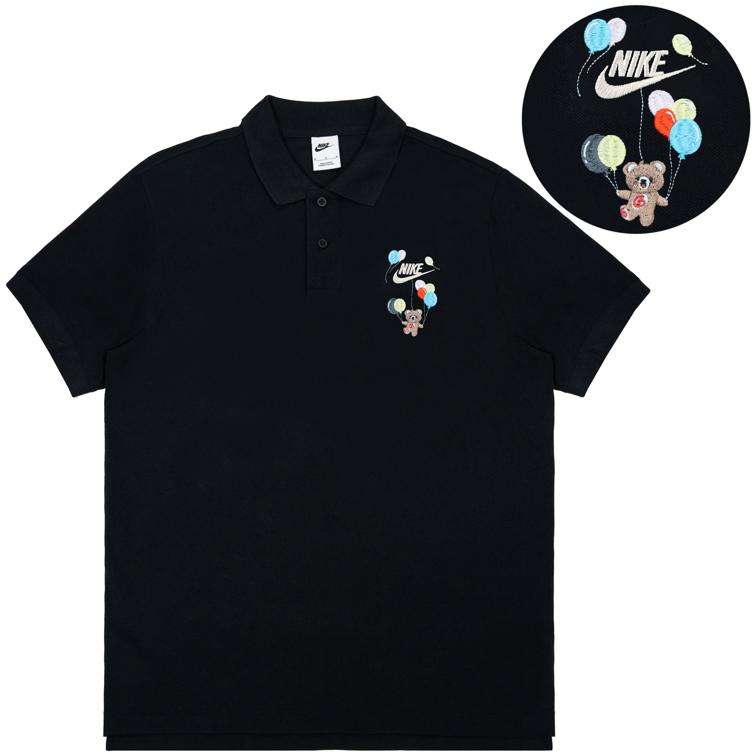 Унисекс поло черное Nike, черный
Унисекс поло черное Nike, черный