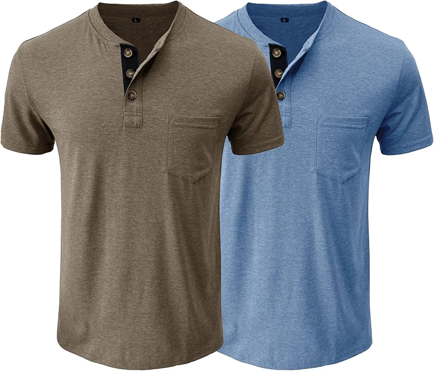 Футболка-хенли Button Slim Fit для мужчин QOAAIE
Футболка-хенли Button Slim Fit для мужчин QOAAIE