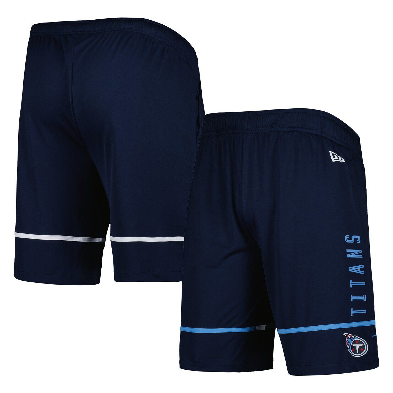 Мужские темно-синие тренировочные шорты Tennessee Titans Joint Authentic Rusher New Era
Мужские темно-синие тренировочные шорты Tennessee Titans Joint Authentic Rusher New Era