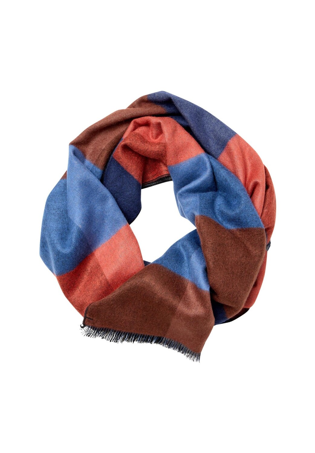 Мужской шарф однотонный CASAMODA, оранжевый 
Мужской шарф однотонный CASAMODA, оранжевый