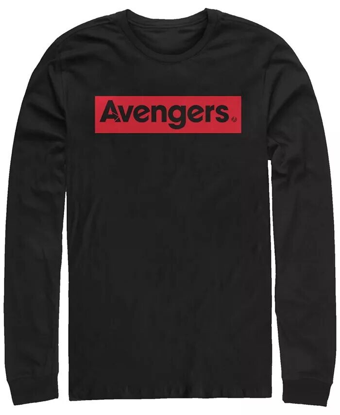 Мужская футболка с длинным рукавом и классическим логотипом Marvel Avengers Fifth Sun, черный
Мужская футболка с длинным рукавом и классическим логотипом Marvel Avengers Fifth Sun, черный