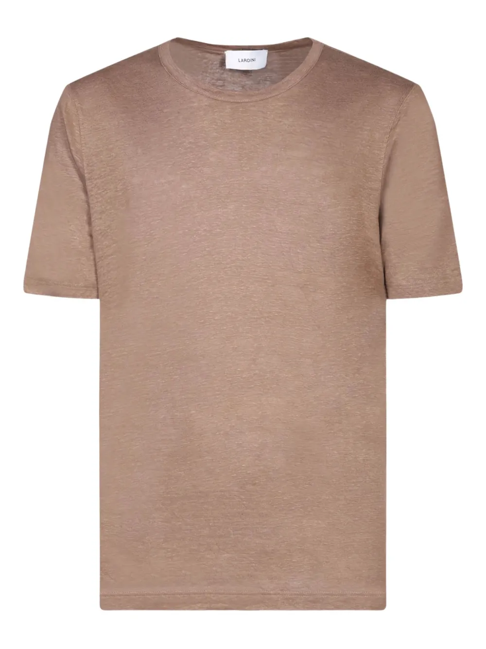 Футболка из льна с круглым вырезом Lardini, нейтральный
Футболка из льна с круглым вырезом Lardini, нейтральный