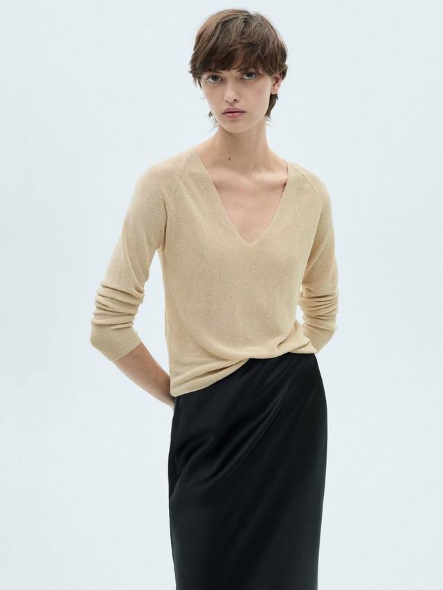 Джемпер kling sparkle Mango, золотой
Джемпер kling sparkle Mango, золотой