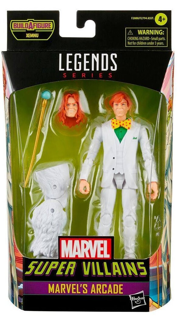 Hasbro, Статуэтка, MARVEL LEGENDS Villains, Аркады 
Hasbro, Статуэтка, MARVEL LEGENDS Villains, Аркады