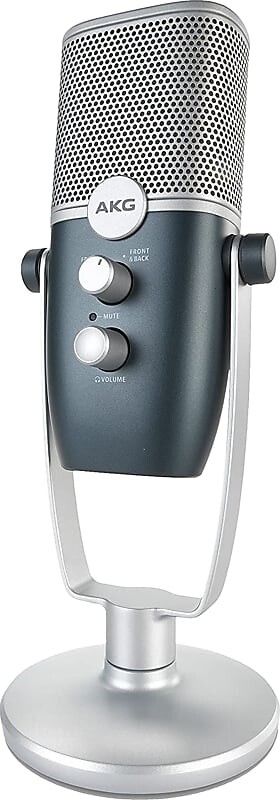 Конденсаторный микрофон AKG Ara Multipattern USB Condenser Microphone
Конденсаторный микрофон AKG Ara Multipattern USB Condenser Microphone