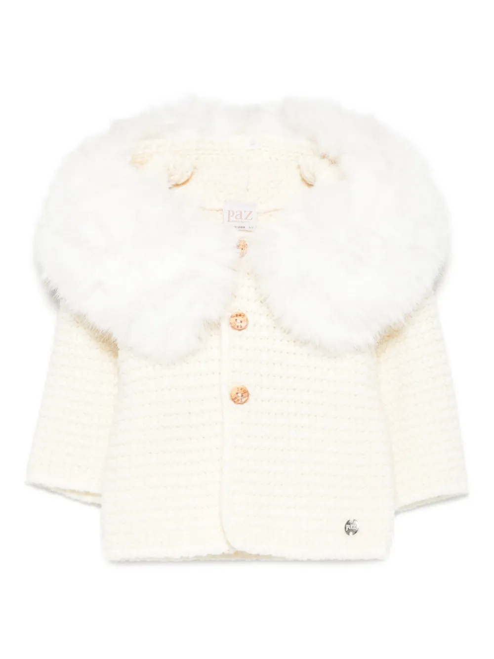 Вязаная куртка с капюшоном из искусственного меха Paz Rodriguez, нейтральный
Вязаная куртка с капюшоном из искусственного меха Paz Rodriguez, нейтральный