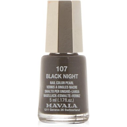 Лак для ногтей Mavala Тон 107 Черная ночь L 38/40
Лак для ногтей Mavala Тон 107 Черная ночь L 38/40