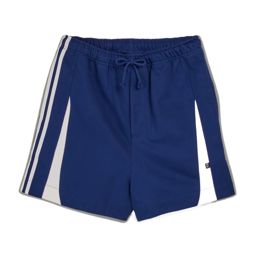 Y 3 Французский велюр Шорты Cutline Y-3, Синий 
Y 3 Французский велюр Шорты Cutline Y-3, Синий