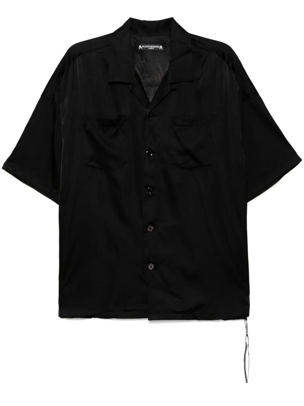 Рубашка с вышитым логотипом Mastermind World, черный
Рубашка с вышитым логотипом Mastermind World, черный