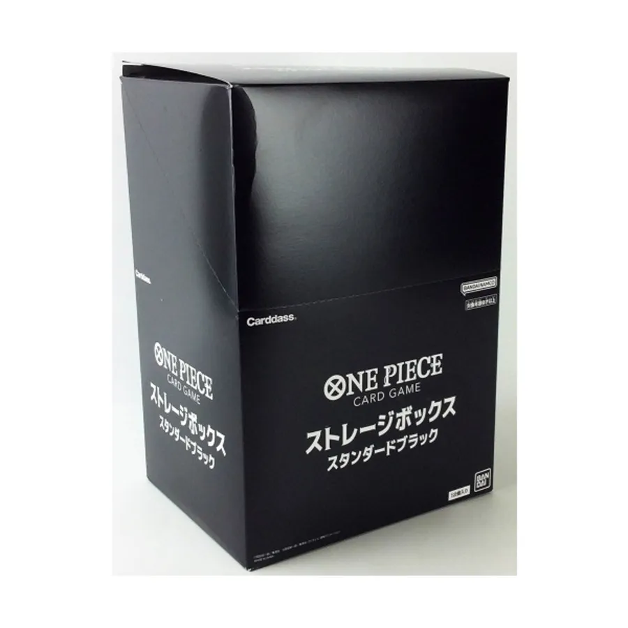 Цельный дисплей для ящика для хранения TCG — стандартный черный, One Piece TCG Card Sleeves & Accessories
Цельный дисплей для ящика для хранения TCG — стандартный черный, One Piece TCG Card Sleeves & Accessories
