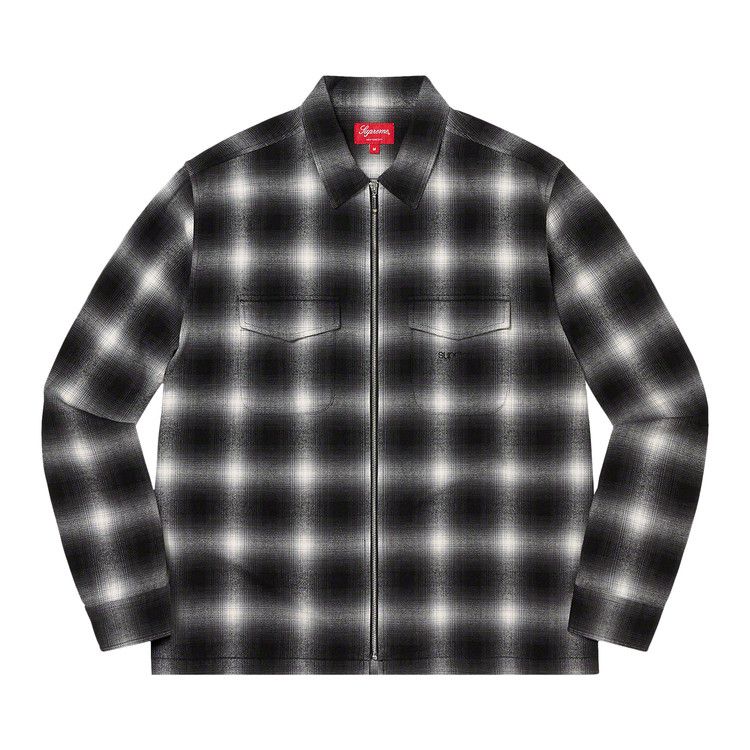 Рубашка Supreme Shadow Plaid Flannel Zip Up Shirt, Black
Рубашка Supreme Shadow Plaid Flannel Zip Up Shirt, Black