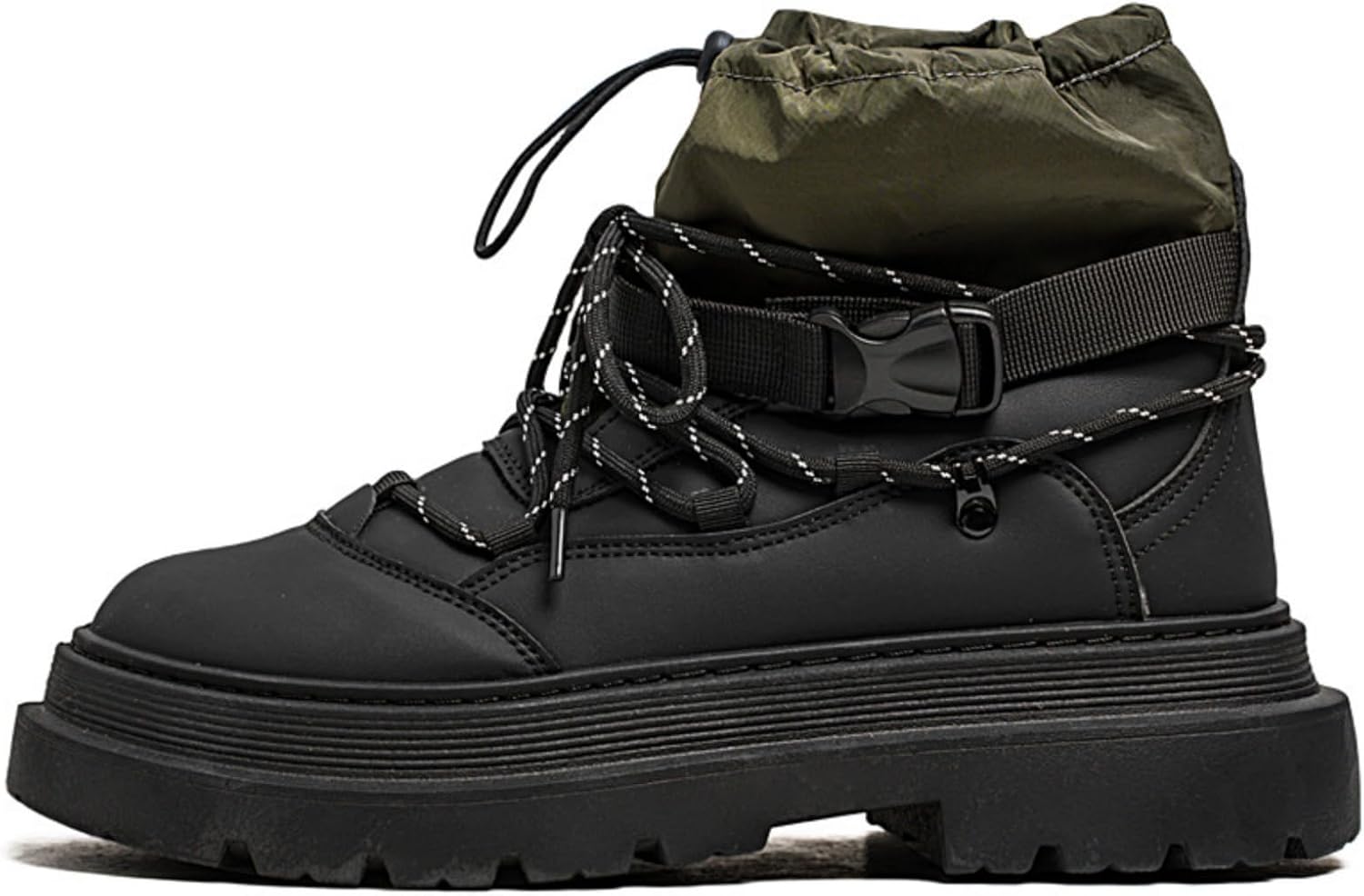 Мужские ботинки Kelibasi с массивной подошвой, регулирующейся шнуровкой и эластичным голенищем, противоскользящей глубокой подошвой из резины для походов, прогулок и приключений на тропах, зеленый
Мужские ботинки Kelibasi с массивной подошвой, регулирующейся шнуровкой и эластичным голенищем, противоскользящей глубокой подошвой из резины для походов, прогулок и приключений на тропах, зеленый