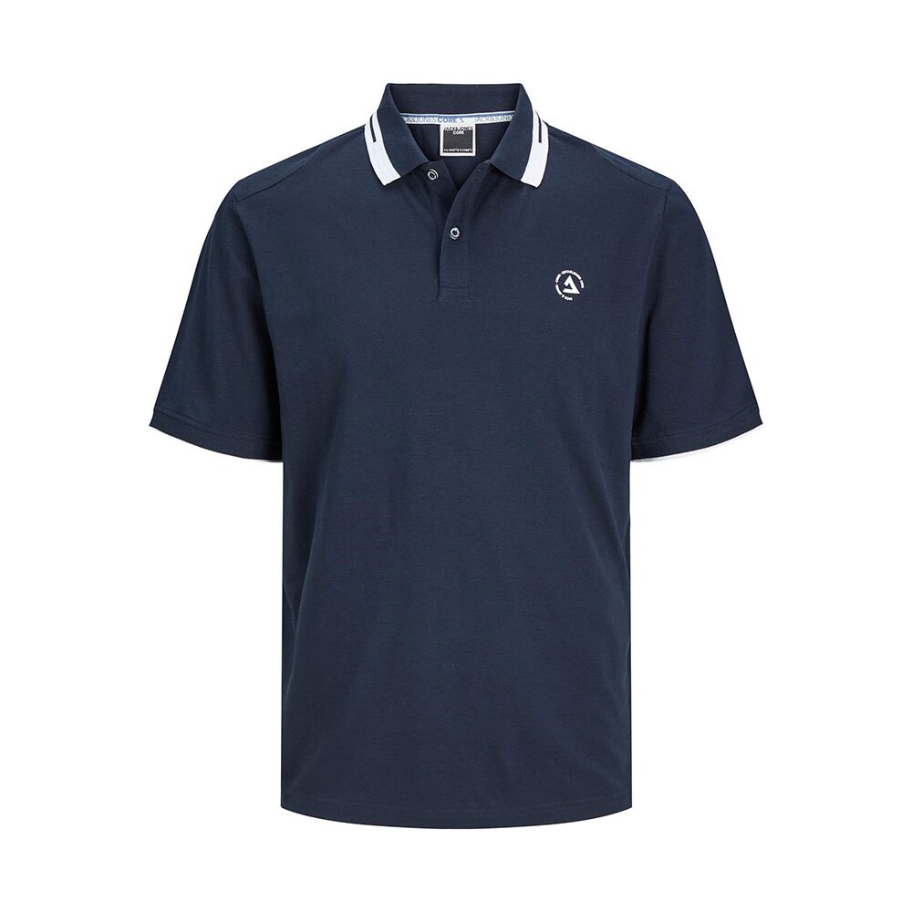 Поло Jack & Jones Hass Logo, синий 
Поло Jack & Jones Hass Logo, синий