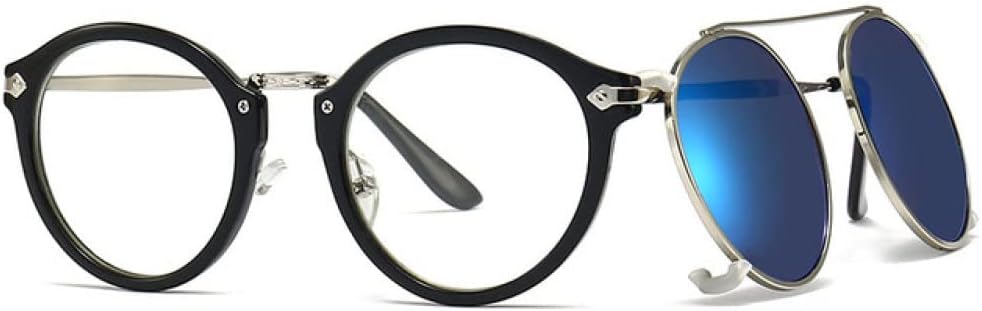 Женские солнцезащитные очки круглые с металлическим зажимом, солнцезащитные очки в стиле ретро, мужские очки с защитой от УФ-излучения UV400, прозрачные солнцезащитные очки LANGSER, Silver Blue
Женские солнцезащитные очки круглые с металлическим зажимом, солнцезащитные очки в стиле ретро, мужские очки с защитой от УФ-излучения UV400, прозрачные солнцезащитные очки LANGSER, Silver Blue