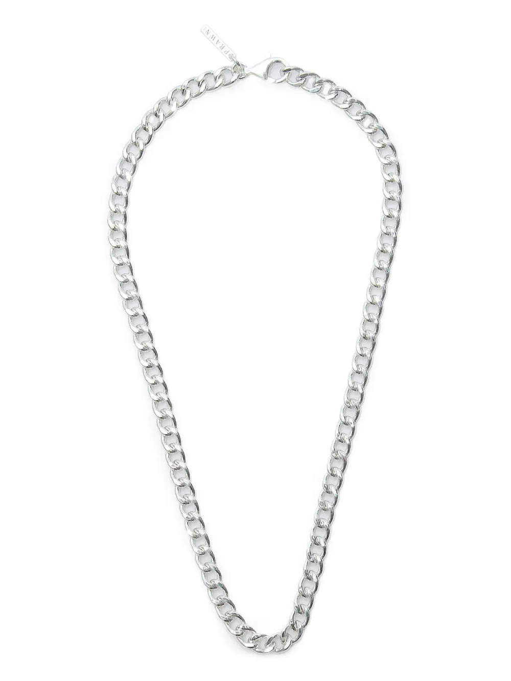 Колье с логотипом PRAWN FAMILY, серебяный
Колье с логотипом PRAWN FAMILY, серебяный