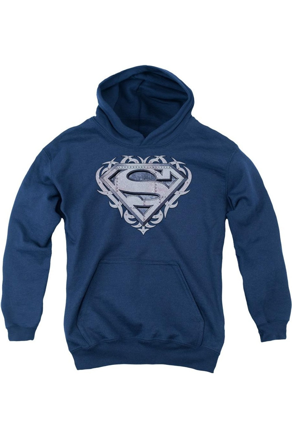 Супермен Трайбл Стальной Щит Детская Толстовка с Капюшоном Gildan, темно-синий
Супермен Трайбл Стальной Щит Детская Толстовка с Капюшоном Gildan, темно-синий