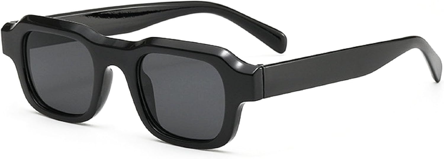 Солнцезащитные очки Melrose Fashion Square для женщин, ретро-очки, защита от УФ-излучения UV400; солнцезащитные очки для мужчин с градиентным панк-эффектом, желто-синие, Black
Солнцезащитные очки Melrose Fashion Square для женщин, ретро-очки, защита от УФ-излучения UV400; солнцезащитные очки для мужчин с градиентным панк-эффектом, желто-синие, Black