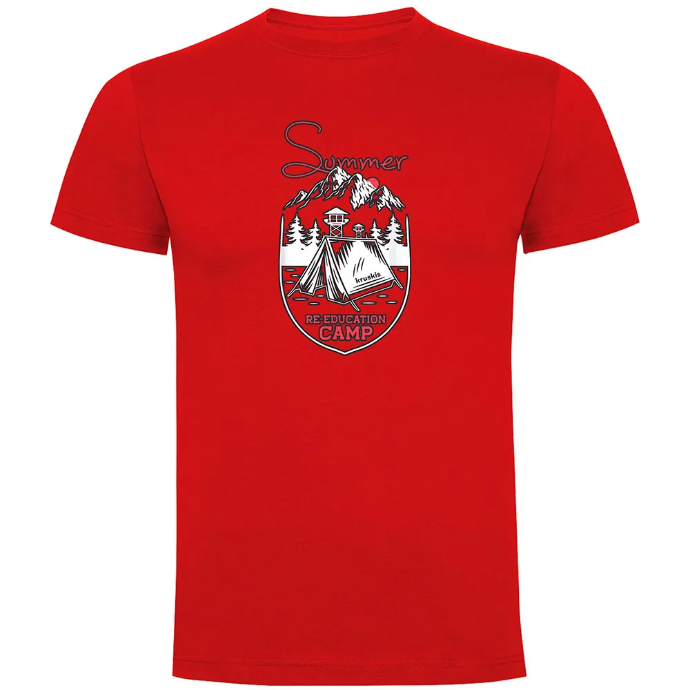 Футболка с коротким рукавом Kruskis Summer Reeducation Camp, красный
Футболка с коротким рукавом Kruskis Summer Reeducation Camp, красный