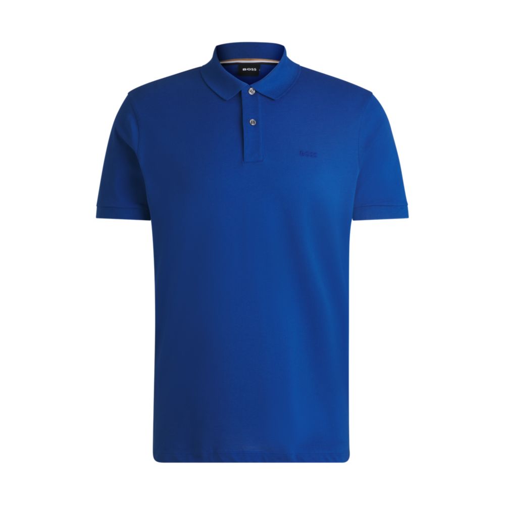 Рубашка-поло Pallas Regular-fit из хлопка с вышитым логотипом BOSS, синий
Рубашка-поло Pallas Regular-fit из хлопка с вышитым логотипом BOSS, синий