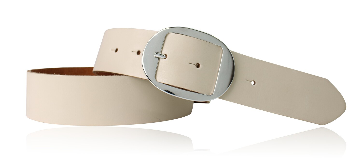Кожаный ремень FRONHOFER, кремовый
Кожаный ремень FRONHOFER, кремовый
