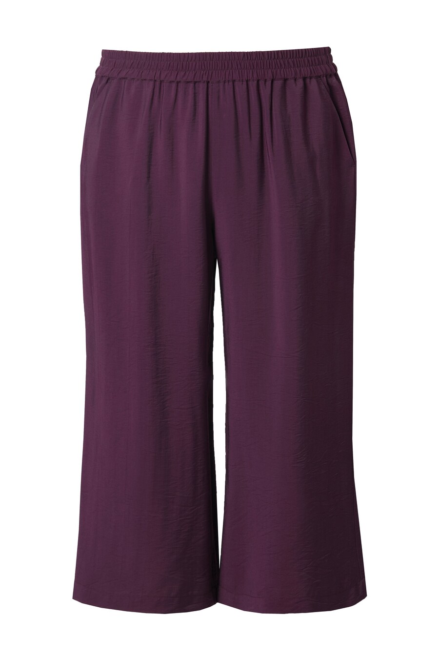 Широкие брюки Ulla Popken, баклажановый
Широкие брюки Ulla Popken, баклажановый