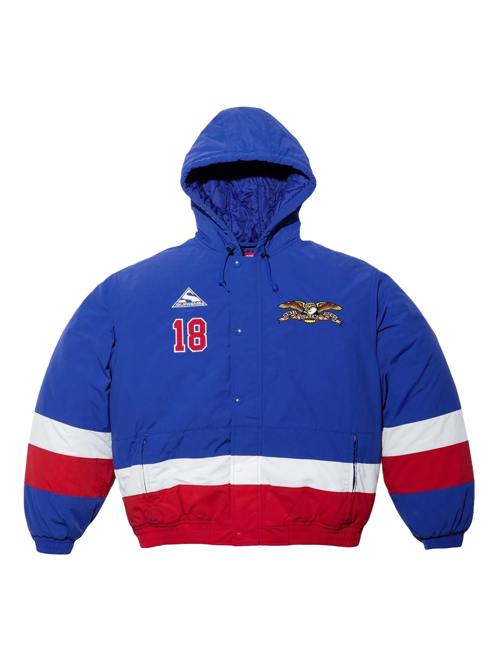 Куртка ANTIHERO Stadium с капюшоном Supreme, синий
Куртка ANTIHERO Stadium с капюшоном Supreme, синий